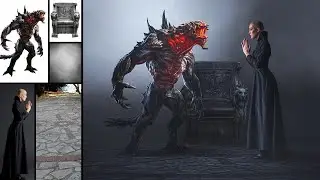 Devil King Photo Manipulation Photoshop Tutorial