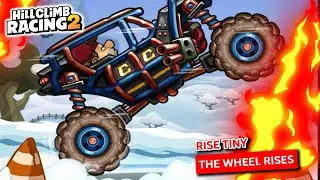 Rise Tiny Playing Hill Climb Racing 2 New Public Event The Wheel Rises