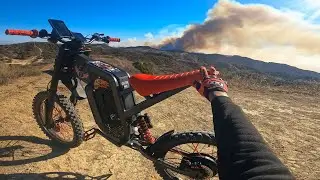 Chasing Los Angeles Wild Fires On The Freego X2 🫣