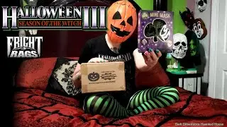 Fright Rags Halloween 3 Season of the Witch Mini Mask Collectors Box Sets Unboxing and Review 4K Vid