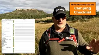 MikenRickOutdoors Camping Checklist