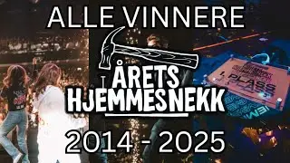 &Aring;rets Hjemmesnekk - Alle Vinnere (2014-2025)