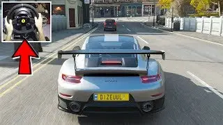 Forza Horizon 4 - Porsche 911 GT2 RS (Steering Wheel) Gameplay