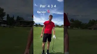 Breaking Par Day 5 Pt.2 #golfshort #golf #golfskill #golfgear #golfswing
