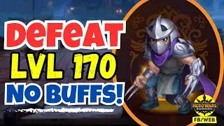 How to beat 170 Path of the Four with NO BUFFS! | Hero Wars Dominion Era