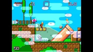 My first game on youtube (Mario construct, level palace)