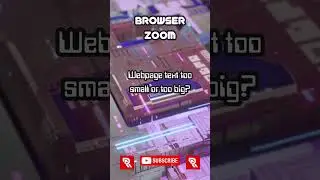 CTRL + = ZOOM Like a Pro in Any Browser! 🔍💻 #shorts
