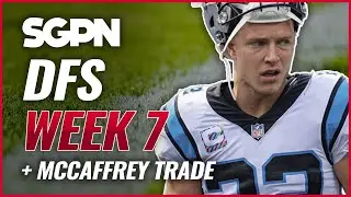 NFL DFS Picks Week 7 - Christian McCaffrey Trade Reaction - DFS Lineups - Fantasy Football
