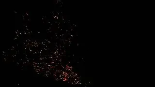 Slow Sparks 01 | Free Sparks Stock Footage HD