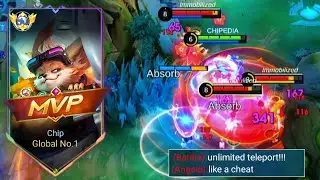 CHIP BEST COMBO TRICK + BEST BUILD AND EMBLEM 2025 (must try)‼️