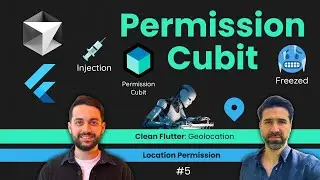 Permission Handling in Application Layer | Cursor AI in Action | flutter_bloc | freezed | E05