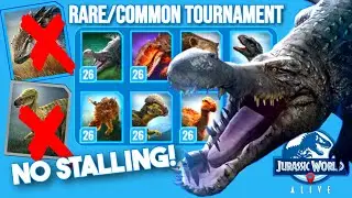 Rare & Common Skill Tournament this Weekend! | Jurassic World Alive PvP
