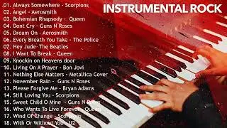 Rock Instrumental Music - Acoustic Piano covers of rock popular songs