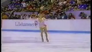 Oksana Baiul UKR   Lillehammer, Winter Olympics,  Gold Metal Performance, 1994