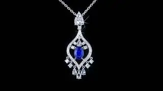 1.12cts artistic temperament necklace