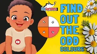 Find out the odd colours | Colour quiz for kids | Colour games