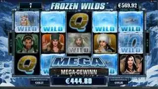 Girls with Guns - Frozen Dawn Slot - Frozen Wilds Feature - Mega Big Win (734x Bet)
