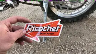 1996 Honda CR250 kickstand review