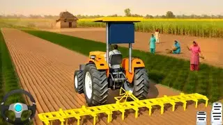 Modern Tractor Farming Simulator - Village Farmer Framing Game - Android GamePlay 
