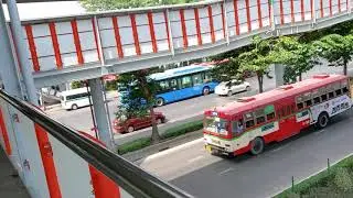 Bangkok  MRT underground  station  to BTS @ Mo chit station.