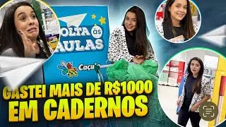 Comprei tudo que queria ! Material escolar 2023 - Gio Rodrigues