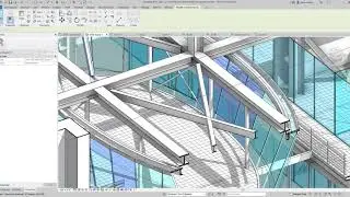 How to place Curved Beams and slanted columns with 3D snapping