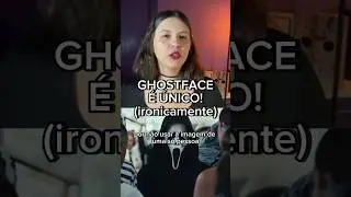Existem 12 Ghostface, mas ele ainda &eacute; &Uacute;NICO! #P&acirc;nico