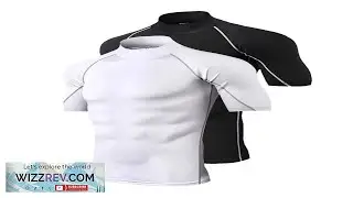 Compression T Shirt Men Bodybuilding Sportswear Short Sleeve Quick Dry Workout Shirts Sport