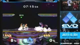 EVO 2014 SSBM Pools - Rojo vs Hungrybox