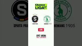 Sparta Praha vs Bohemians 1905 | Czech First League | epet ARENA | Praha | LIVE