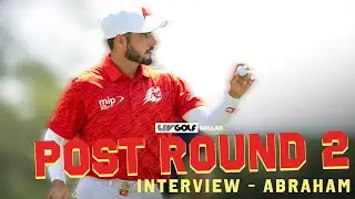 Post Round 2 Interview - Abraham Ancer