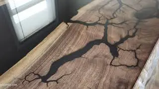 custom kitchen River bartop