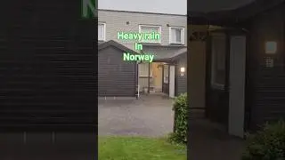 heavy rain# #norway #view #food #