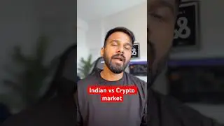 Indian Stock market vs Crypto trading #trading