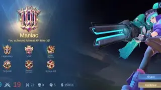 &ldquo;Layla MANIAC + 23 Kills! Insane Movement | Rising Open Tournament MLBB Gameplay&rdquo;