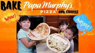 Bake Papa Murphy’s Pizza and Cookies🍕🍪👍
