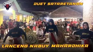 DUET SATARETANAN‼️MAHARDHIKA DAN LANCENG NABUY🔥#musiktadisionalmadura #daul #musikdaulmadura