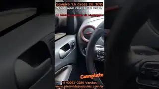Saveiro 1.6 Cross Cabine estendida ano 2015 Completo Valor R$ 66.900,00