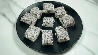 Coconut Milk Red Bean Cake Recipe | Jelly-like Texture