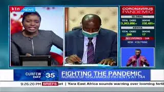 Acting D.G. for the Ministry of Health, DR. Patrick Amoth speaks on fighting the pandemic