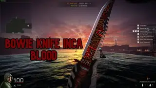 Black Squad - Bowie Knife Inca Blood ( Skin Showcase )