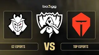 G2 Esports vs Top Esports ON 2025 World Championship - FULL MATCH REPLAY