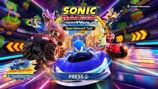Sonic Racing: CrossWorlds - Gameplay - PS5 PRO - 4K60FPS