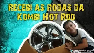 Projeto Kombi Hot Rod - Comprei as rodas aro 18 tala 8.5 para a kombi