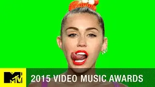 Miley&rsquo;s Tongue Is Out For The VMAs | MTV VMA 2015