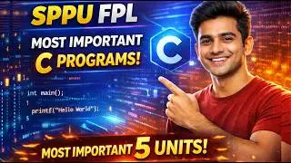 Most Important C Programs for SPPU | 5 Units | Guaranteed Marks
