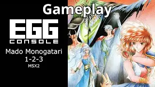 Gameplay: EGGCONSOLE Mado Monogatari 1-2-3 MSX2 (Nintendo Switch)