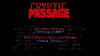 CRYPTIC PASSAGE AMIGA CUTSCENE BLOOD WITH PLASMA 3D Realms In THE FRONTEND PORT Szilard Biro BSzili