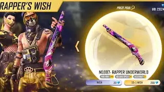 Got Rapper underworld m1887 in Rapper's wish event 🥰🥰🥰🥳🥳#MrFSGaming#Grandmaster