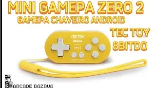 Gamepad chaveiro Zero 2 TecToy 8BitDo